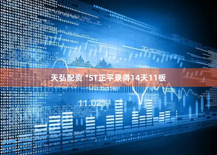 天弘配资 *ST正平录得14天11板