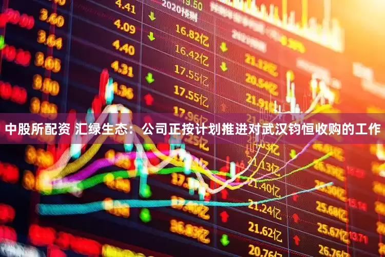 中股所配资 汇绿生态：公司正按计划推进对武汉钧恒收购的工作