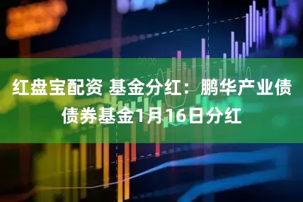 红盘宝配资 基金分红：鹏华产业债债券基金1月16日分红