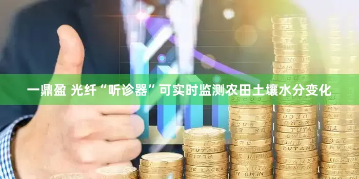 一鼎盈 光纤“听诊器”可实时监测农田土壤水分变化