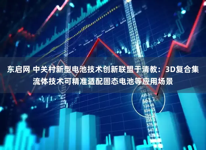 东启网 中关村新型电池技术创新联盟于清教：3D复合集流体技术可精准适配固态电池等应用场景
