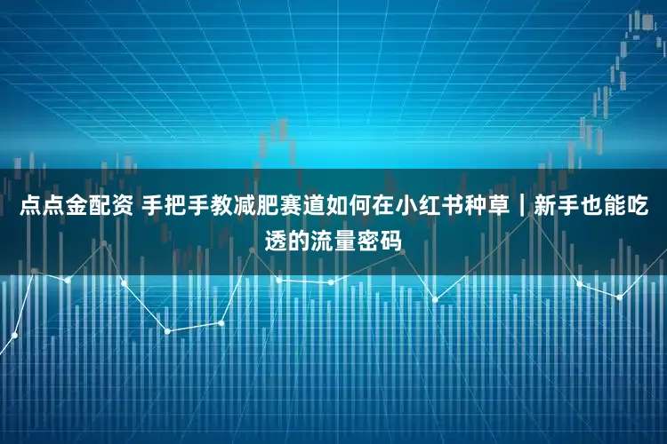 点点金配资 手把手教减肥赛道如何在小红书种草｜新手也能吃透的流量密码